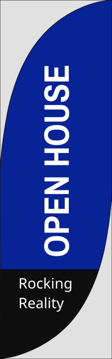 Picture of Open House 1 - 10ft Feather Flag