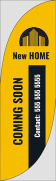 Picture of Real Estate-NewHome-07 - 10ft Feather Flag