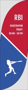 Picture of Sports 7 - 10ft Feather Flag
