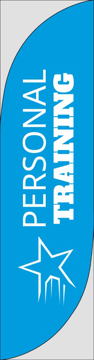 Picture of Personal Training - 13ft Feather Flag
