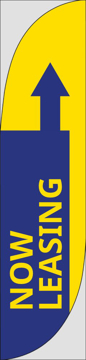 Picture of Now Leasing 3 - 15.5ft Feather Flag