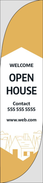 Picture of Real Estate 02 - 15.5ft Feather Flag