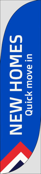 Picture of Real Estate-New Homes-01 - 15.5ft Feather Flag