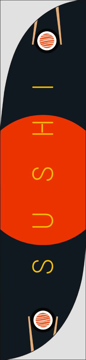 Picture of Sushi - 15.5ft Feather Flag