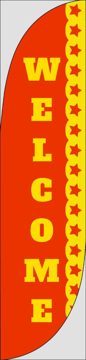 Picture of Welcome 5 - 15.5ft Feather Flag