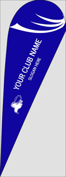 Picture of Events 13 - 13ft Teardrop Flag