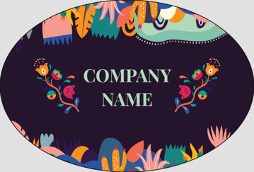 Picture of Beauty Stickers 7 - Oval 2" x 3"