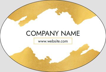 Picture of Retail Sticker 4 - Oval 2" x 3"