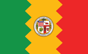 Picture of Los Angeles, CA Flag - 3x5