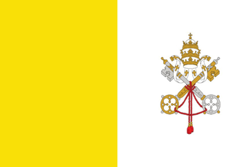 Picture of Catholic Flag - 4x6