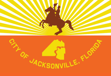 Picture of Jacksonville, FL Flag - 2x3