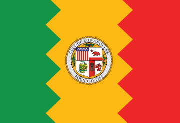 Picture of Los Angeles, CA Flag - 2x3