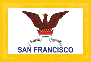 Picture of San Francisco, CA Flag - 2x3
