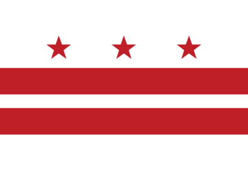 Picture of Washington, DC Flag - 2x3