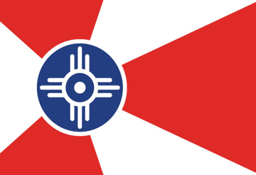 Picture of Wichita, KS Flag - 2x3