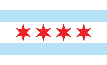 Picture of Chicago, IL Flag - 3x5