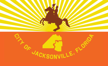 Picture of Jacksonville, FL Flag - 3x5