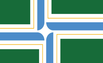 Picture of Portland, OR Flag - 3x5