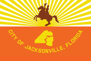 Picture of Jacksonville, FL Flag - 4x6