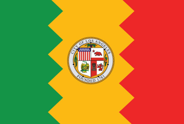 Picture of Los Angeles, CA Flag - 4x6