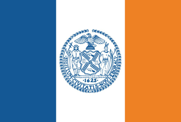 Picture of New York City, NY Flag - 4x6