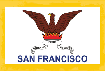 Picture of San Francisco, CA Flag - 4x6
