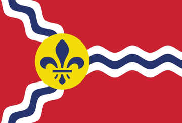 Picture of St. Louis, MO Flag - 4x6