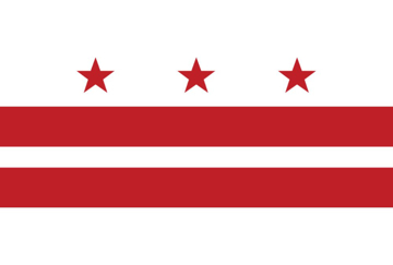 Picture of Washington, DC Flag - 4x6