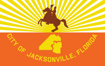Picture of Jacksonville, FL Flag - 5x8
