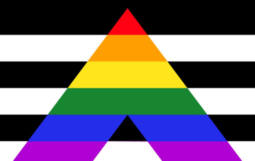 Picture of Straight Ally Pride Flag - 5x8