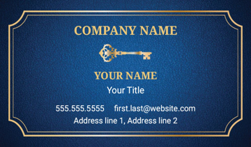 Picture of RE Business Card 9 - Single Sided