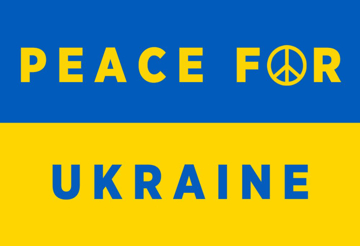 Picture of Peace for Ukraine Flag
